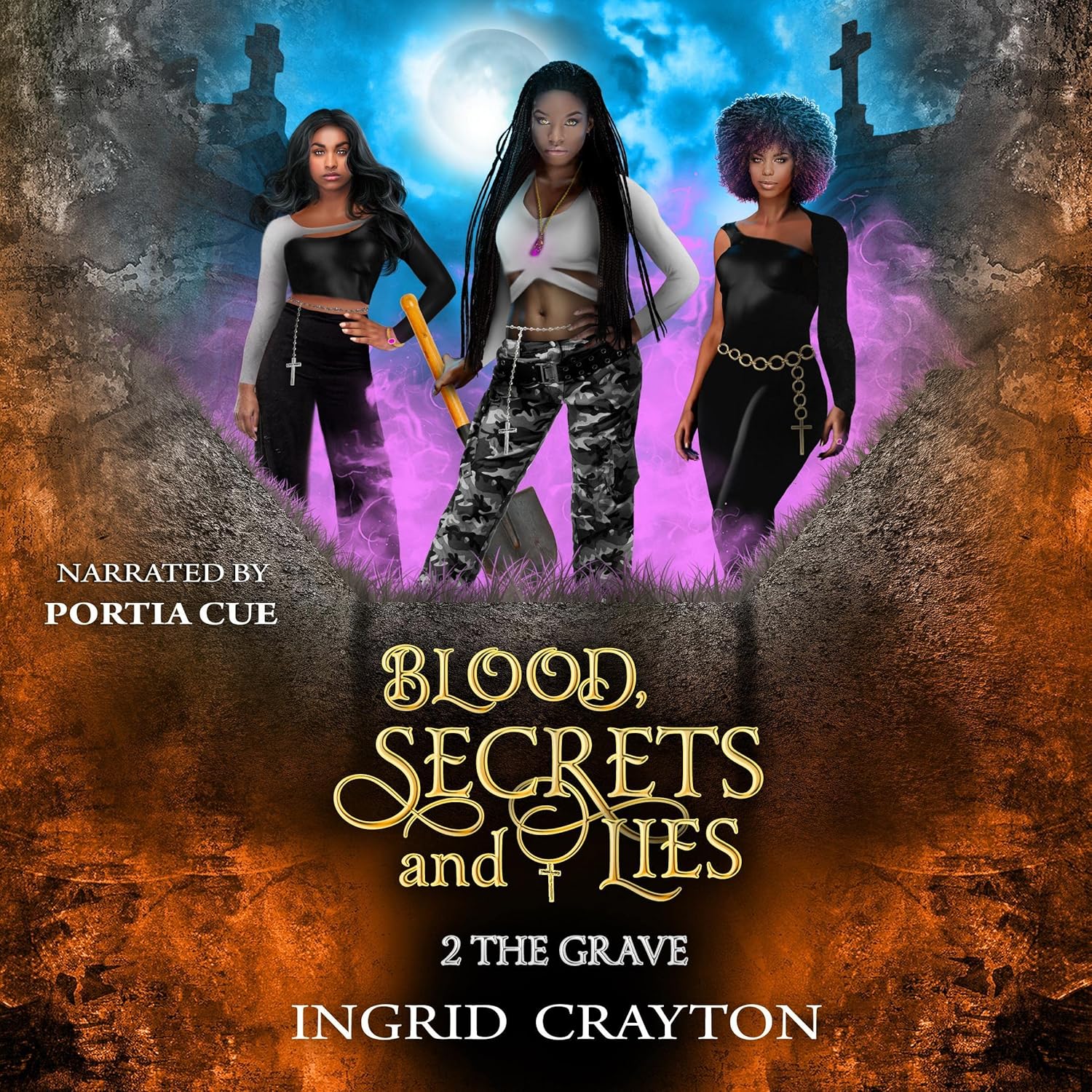 Blood, Secrets & Lies audiobook narrated by Portia Cue voice actor